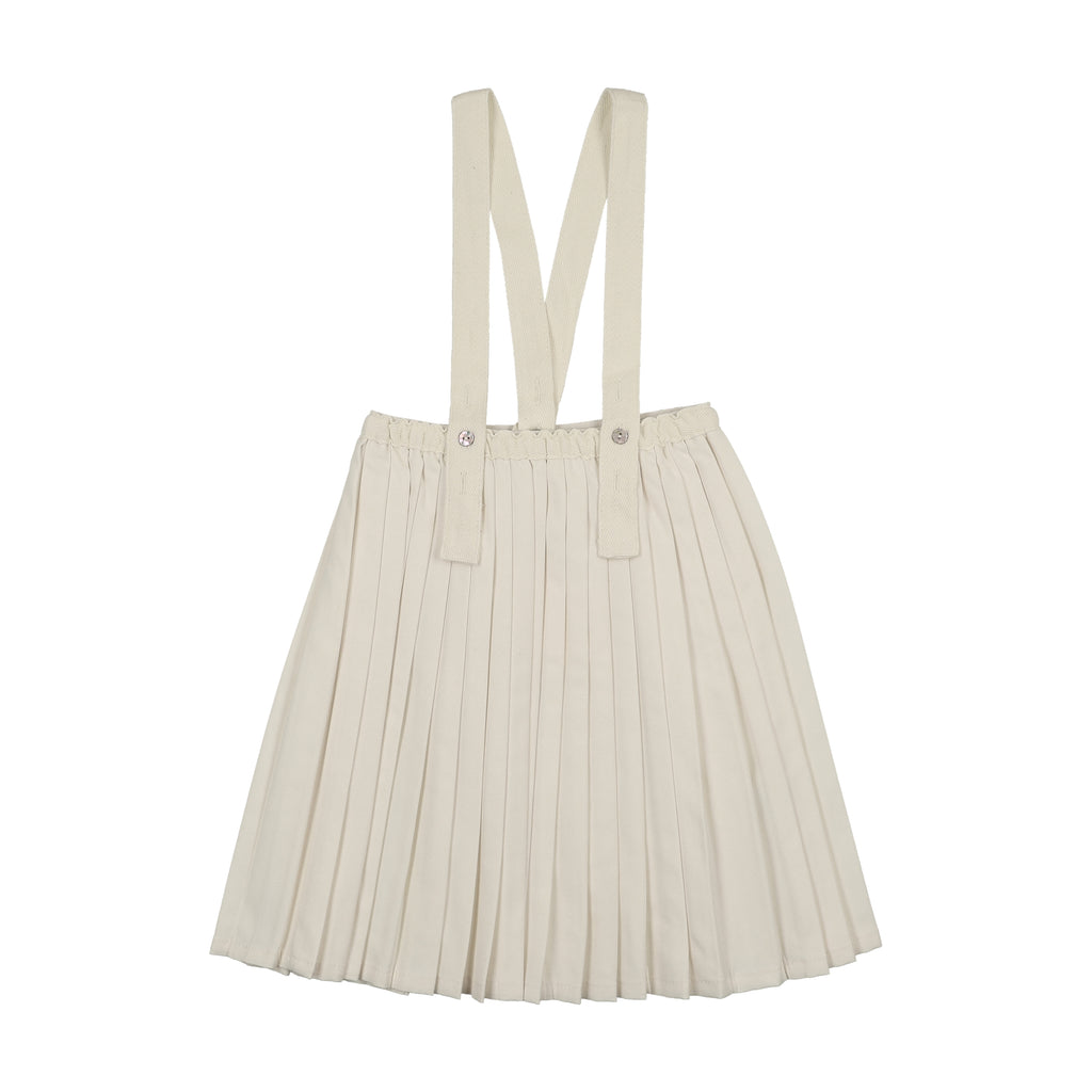 Analogie Knife Pleated Suspender Skirt - FW26 -