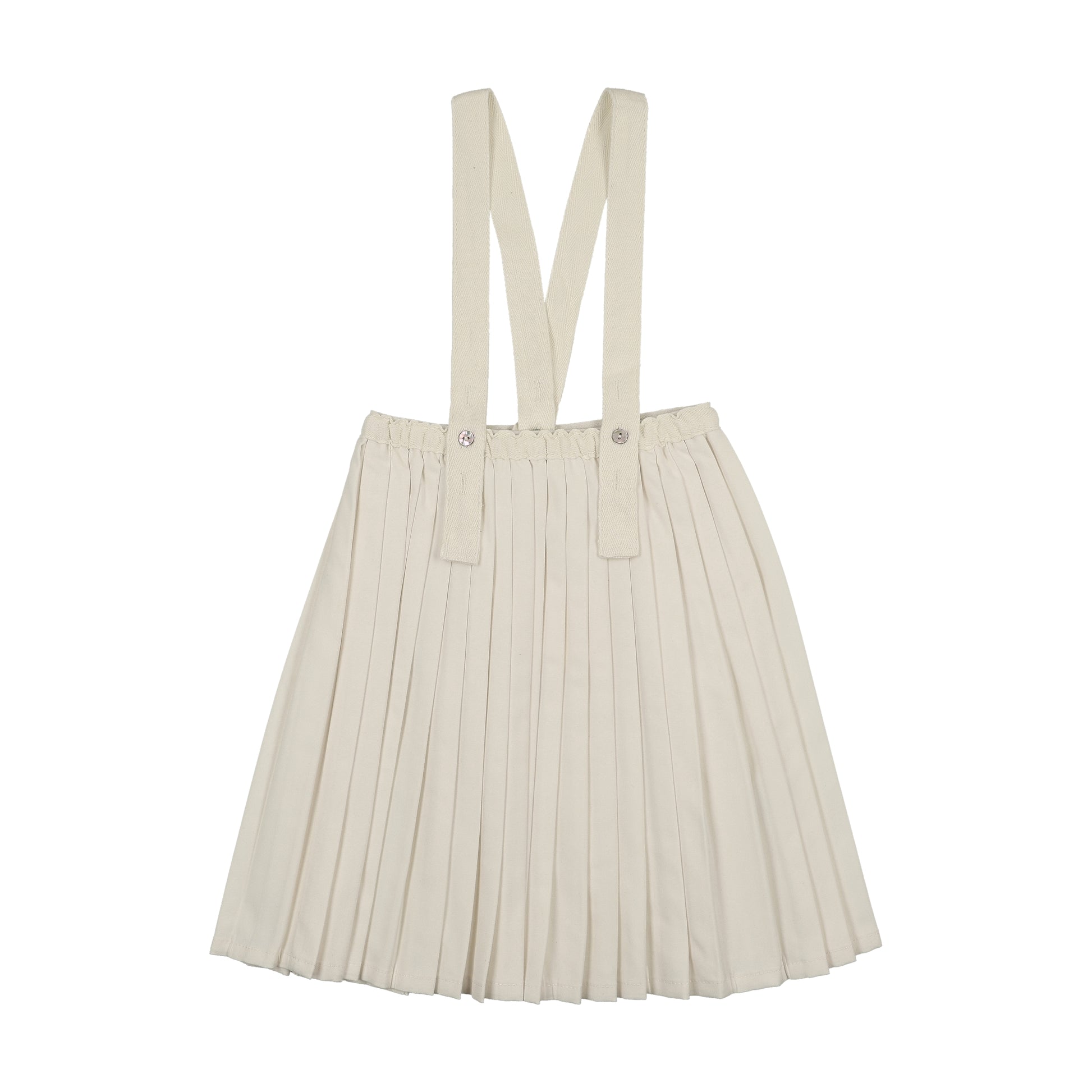 Analogie Knife Pleated Suspender Skirt - FW26 -