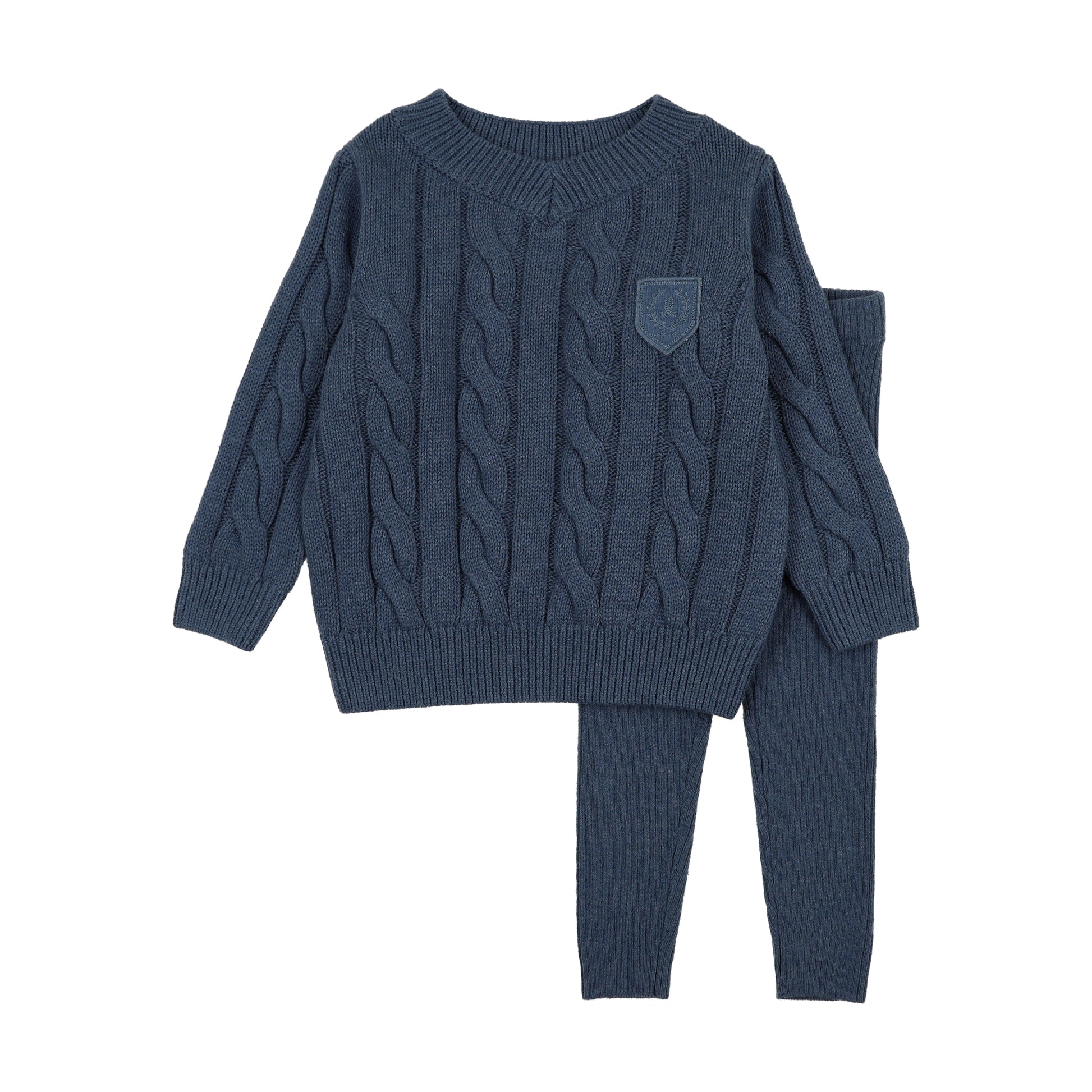 Analogie Chunky Cable Knit Toddler Set - FW26 -