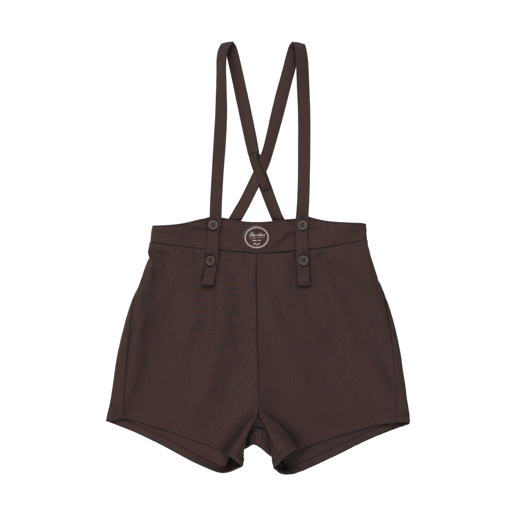 Analogie Plaid Edition Boys Overall Shorts - FW26 -