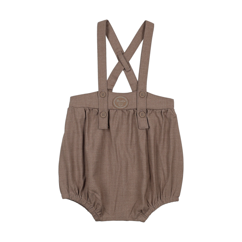 Analogie Plaid Edition Boys Romper - FW26 -