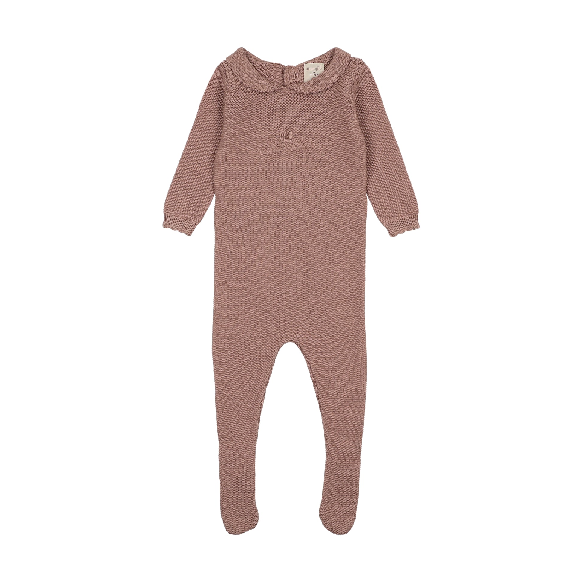 Analogie Knit Embroidered Footie Set - FW26 -