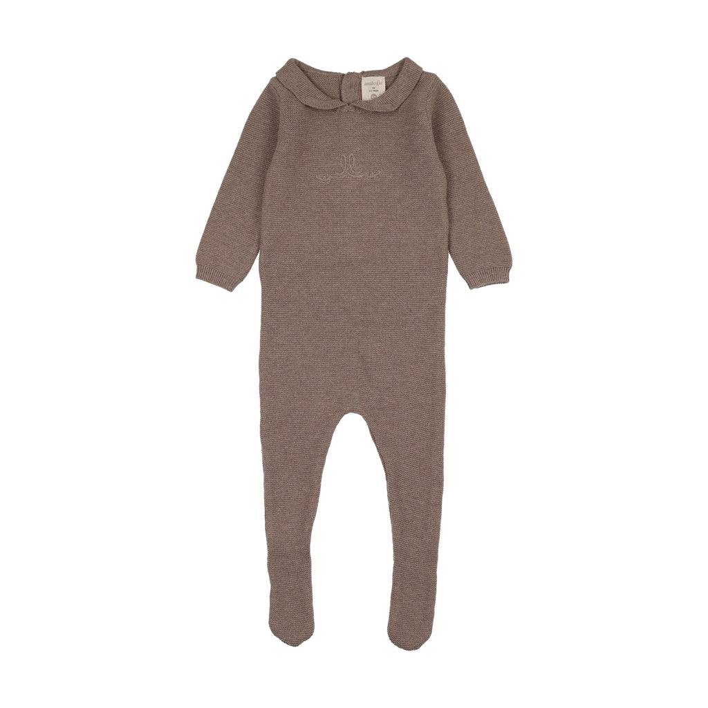 Analogie Knit Embroidered Footie Set - FW26 -
