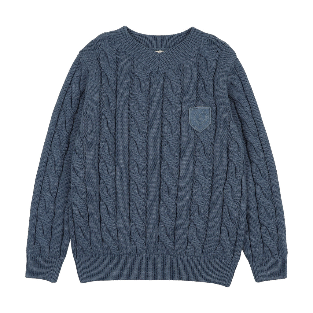 Analogie Chunky V Neck Sweater - FW26 -