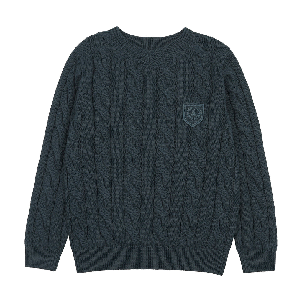 Analogie Chunky V Neck Sweater - FW26 -