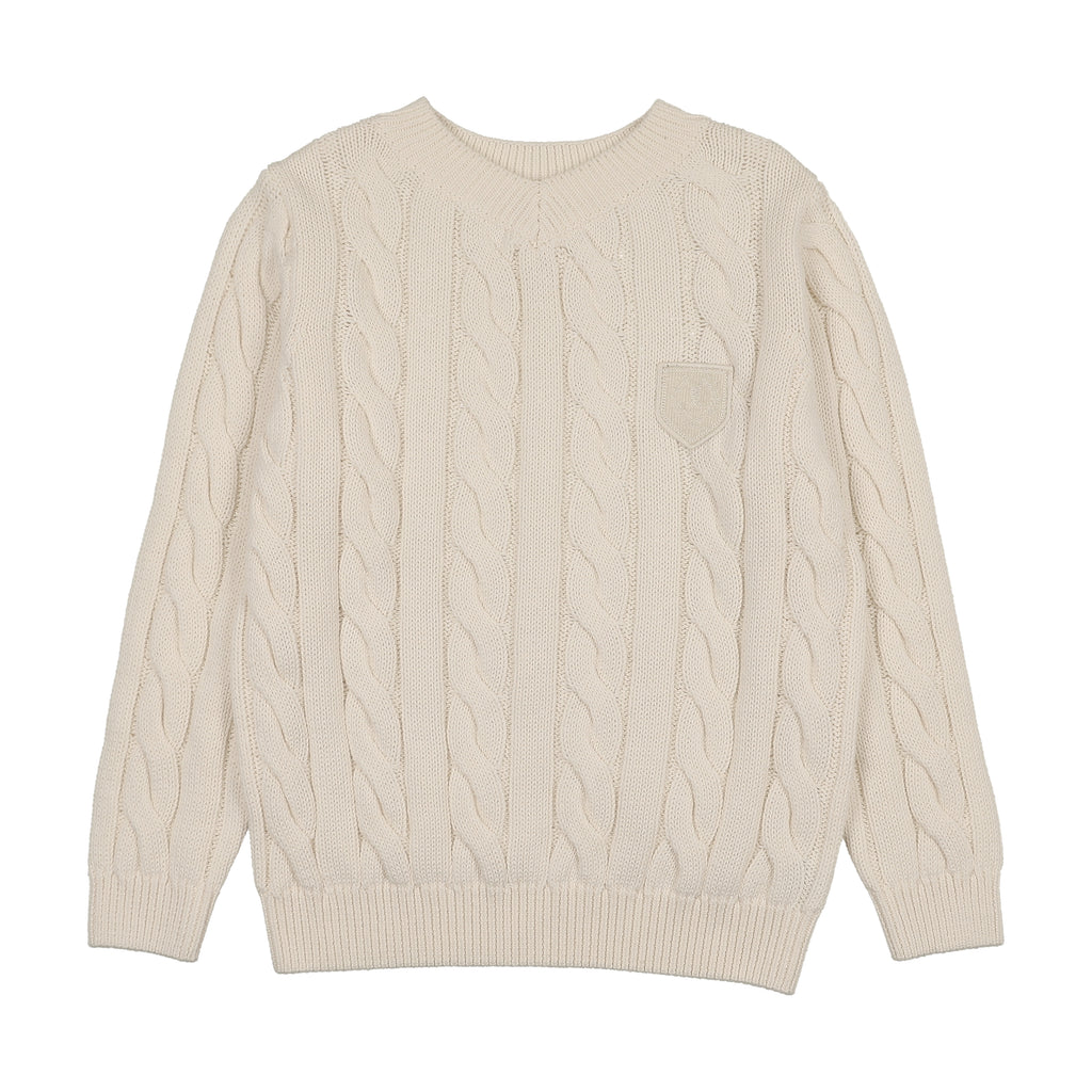 Analogie Chunky V Neck Sweater - FW26 -