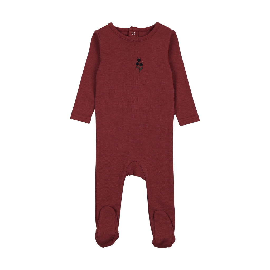 Analogie Sweet Campaign Girls Embroidered Footie - FW26 -