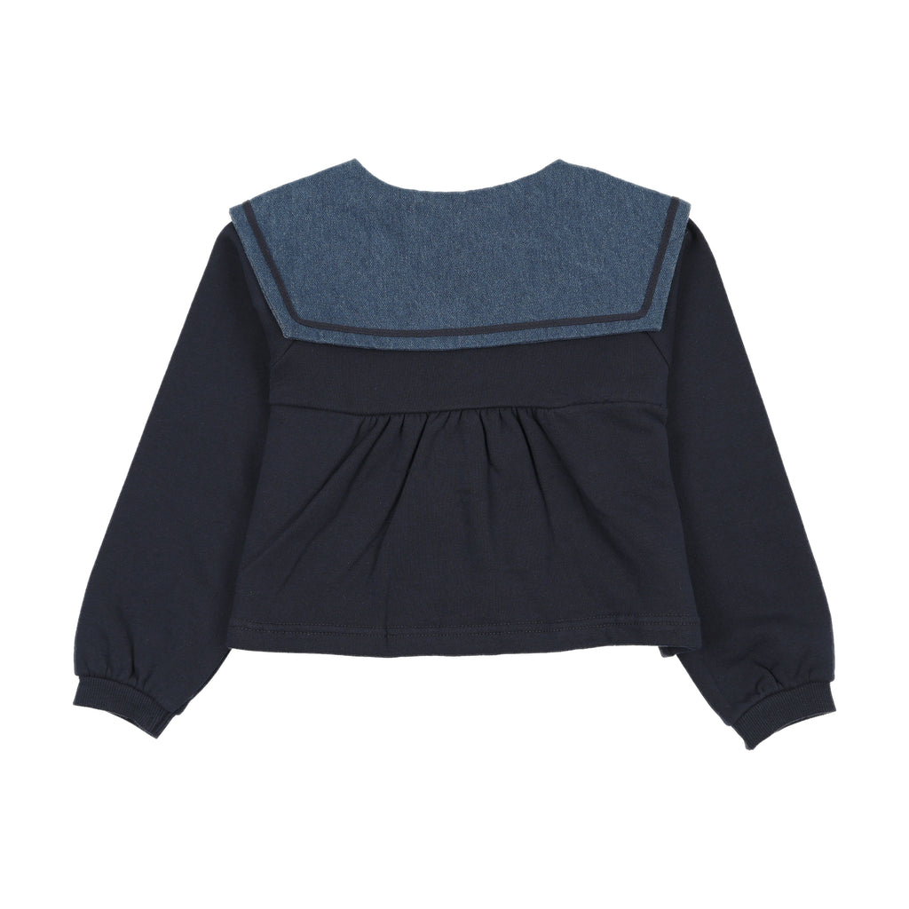 Analogie Sweet Campaign Sailor Collar Cardigan - FW26 -