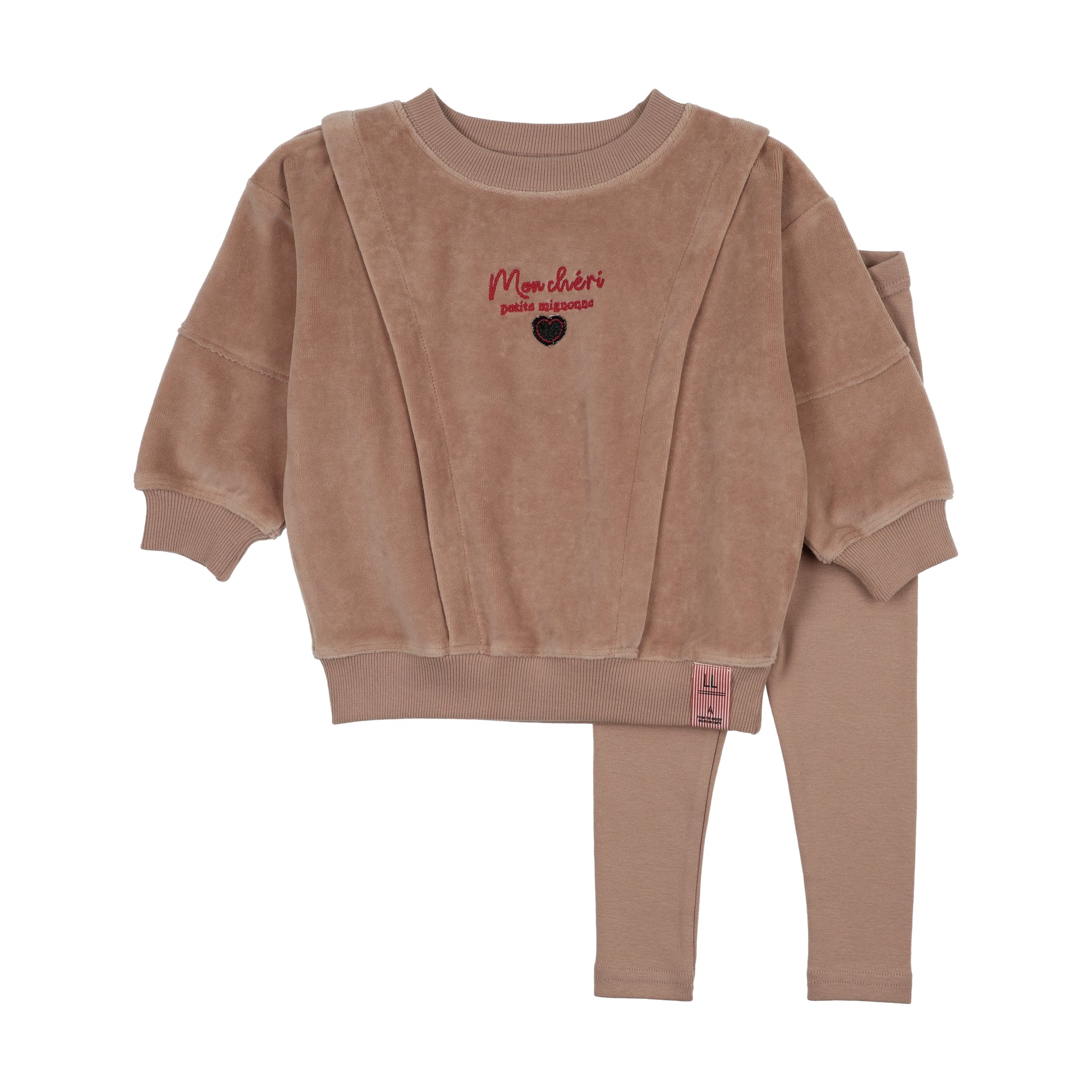 Analogie Velour Girls Sweatshirt Set - FW26 -
