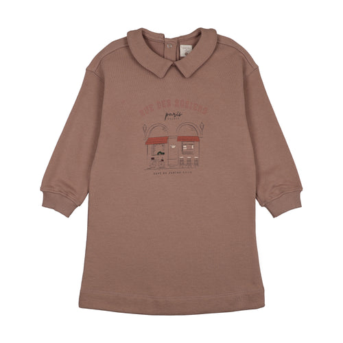 Analogie Cafe Girls Sweatshirt Dress - FW26 -