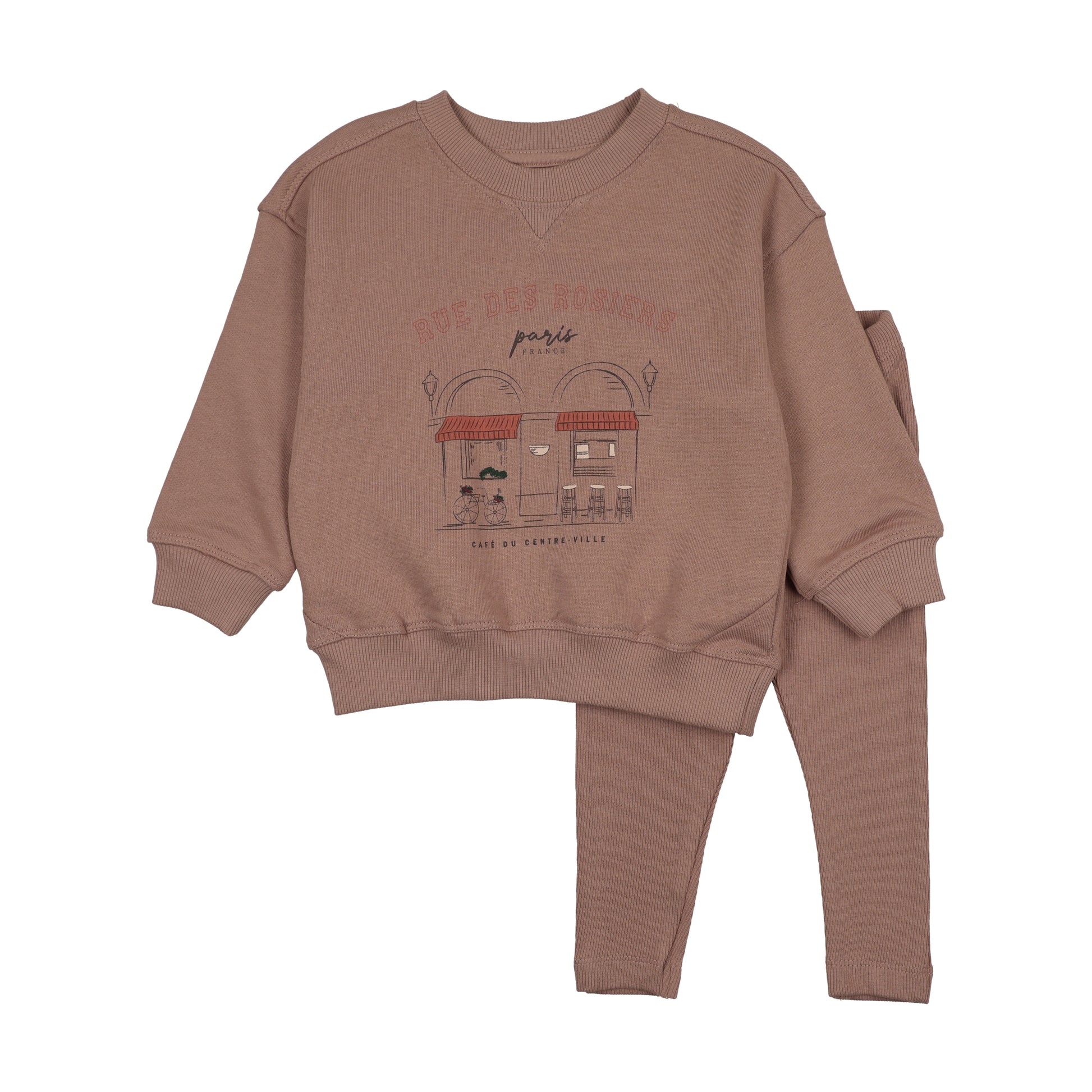 Analogie Cafe Girl Sweatshirt Set - FW26 -