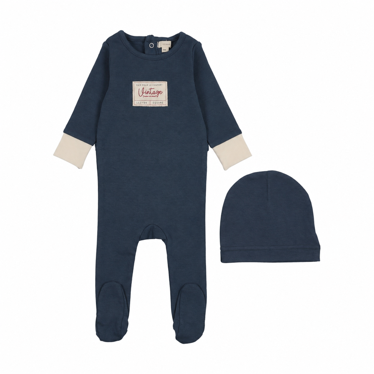 Lil Legs Color Block Footie Set - FW26 -