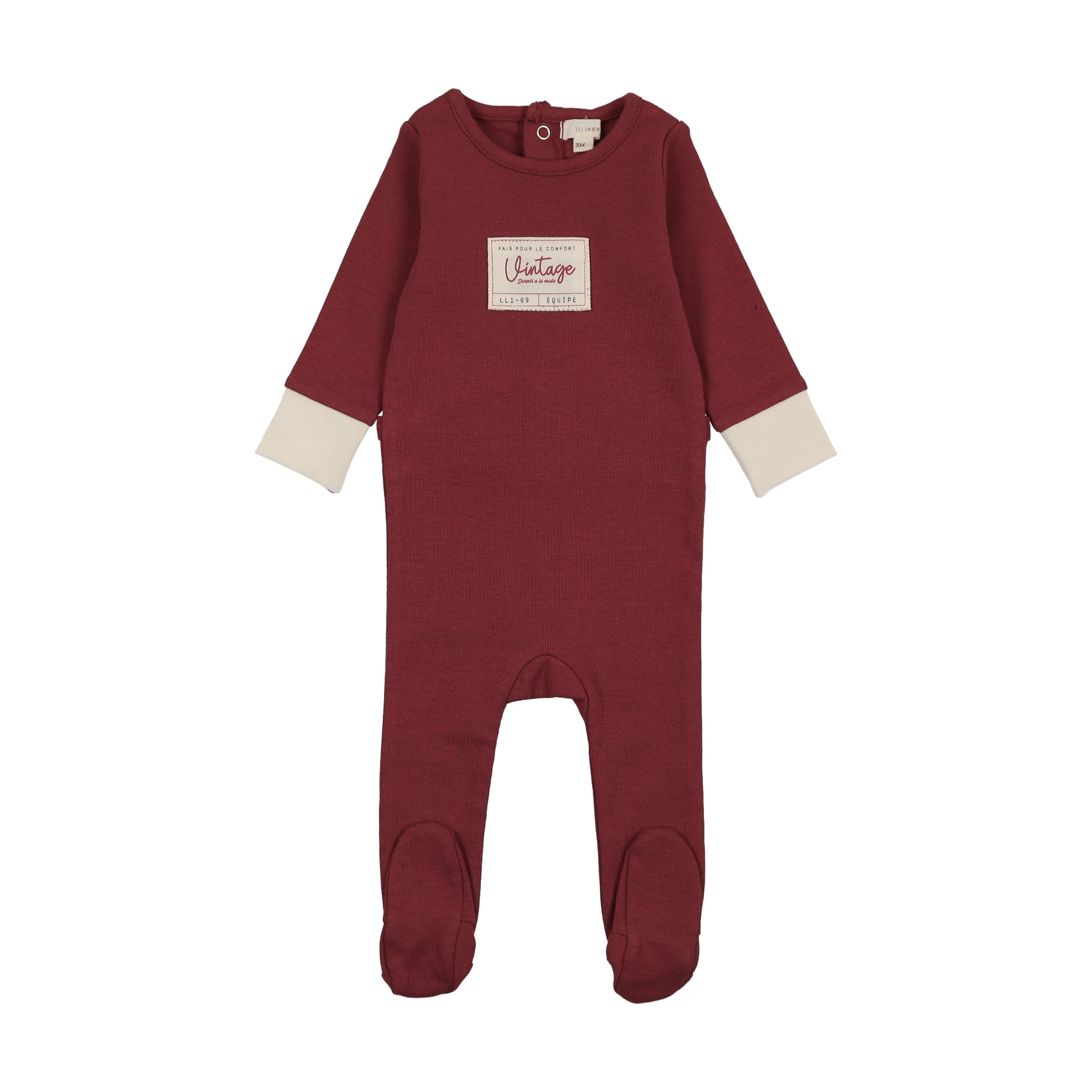 Lil Legs Color Block Footie - FW26 -