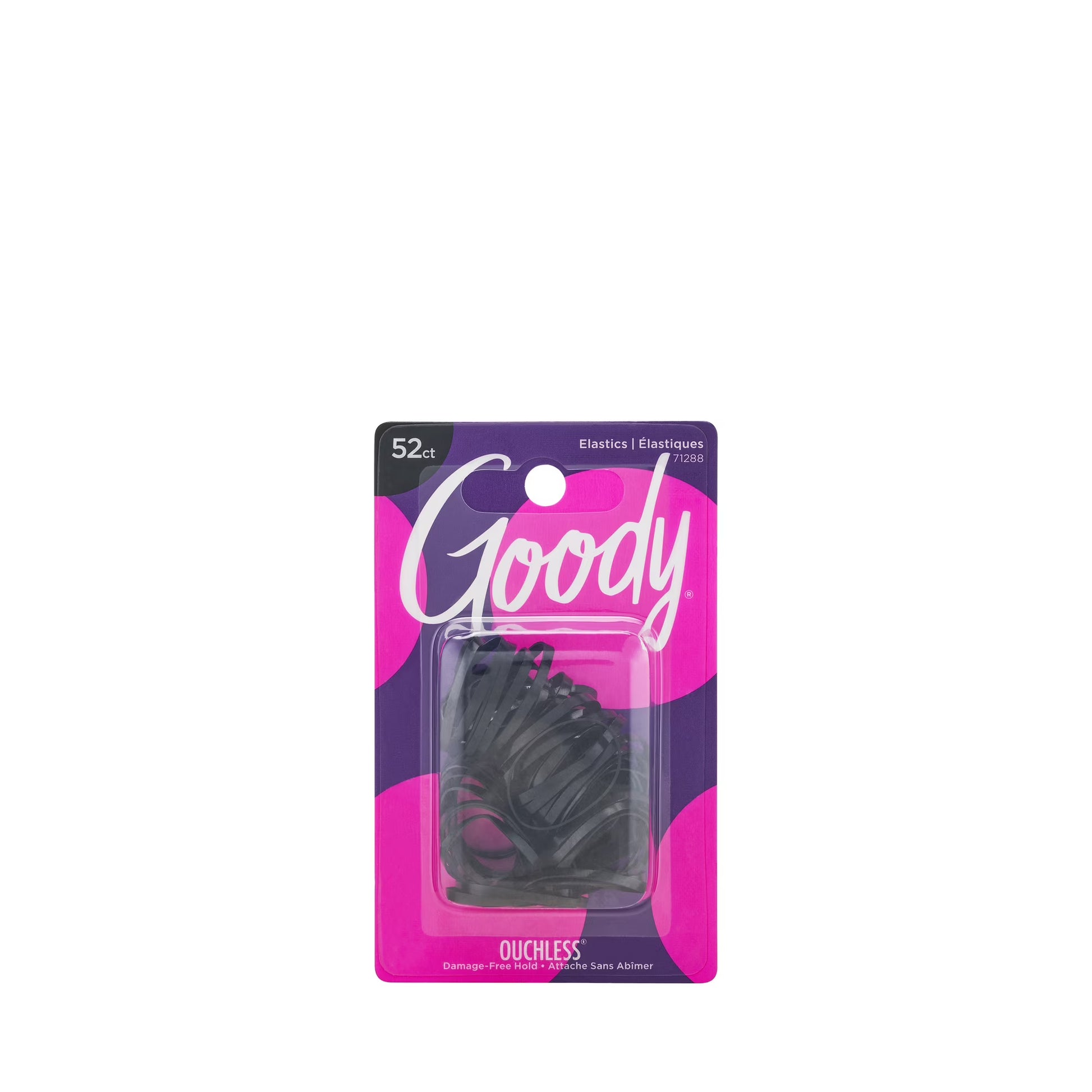 Goody Ouchless Thin Black Pony Elastic - 52 Ct.