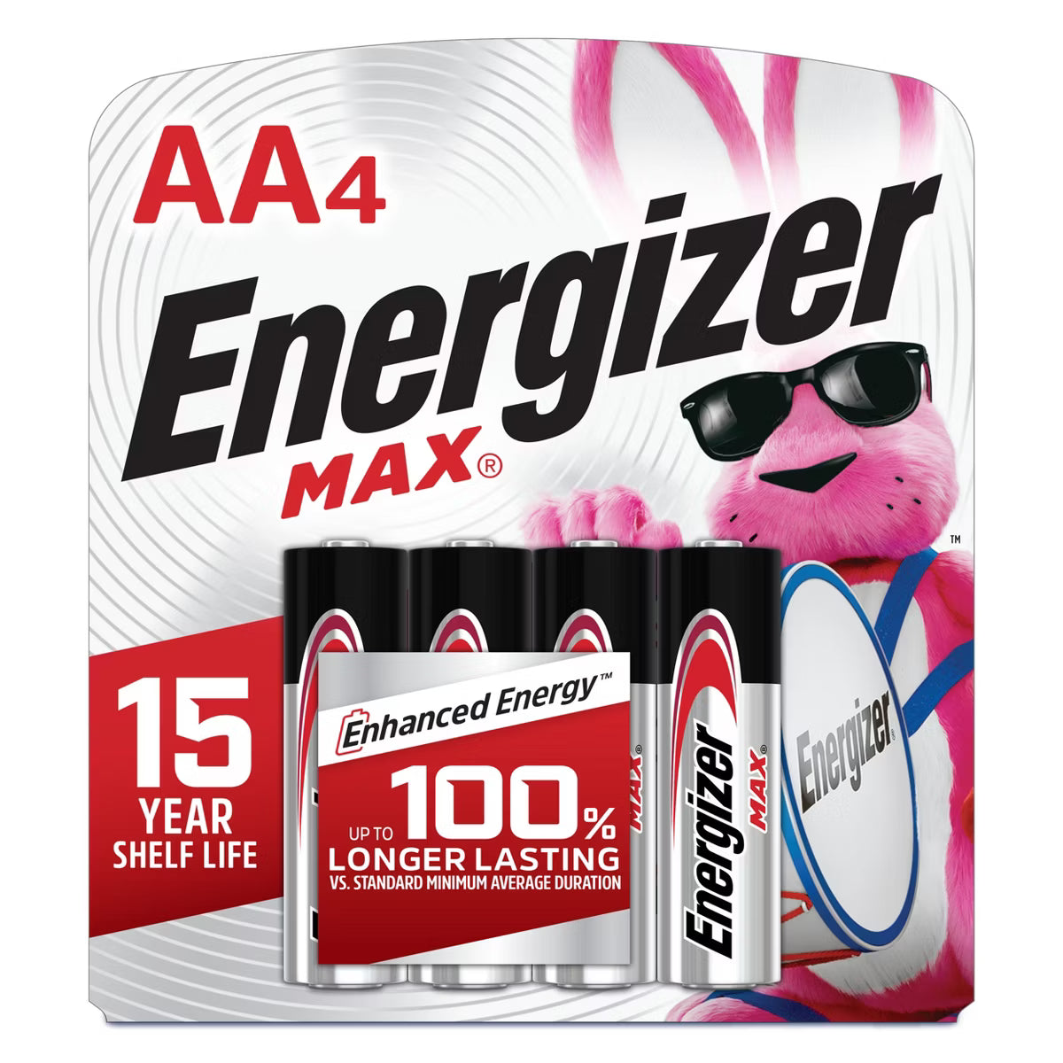 Energizer Max AA Batteries - 4 Pack