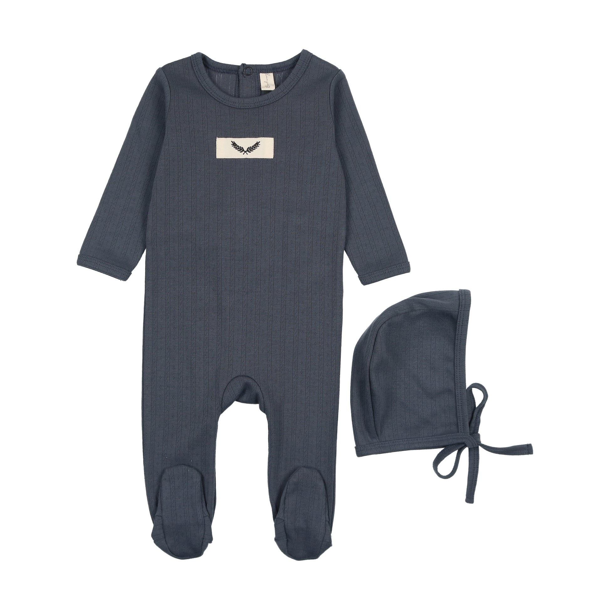 Bonjoy Pointelle Garden Footie - FW25 -