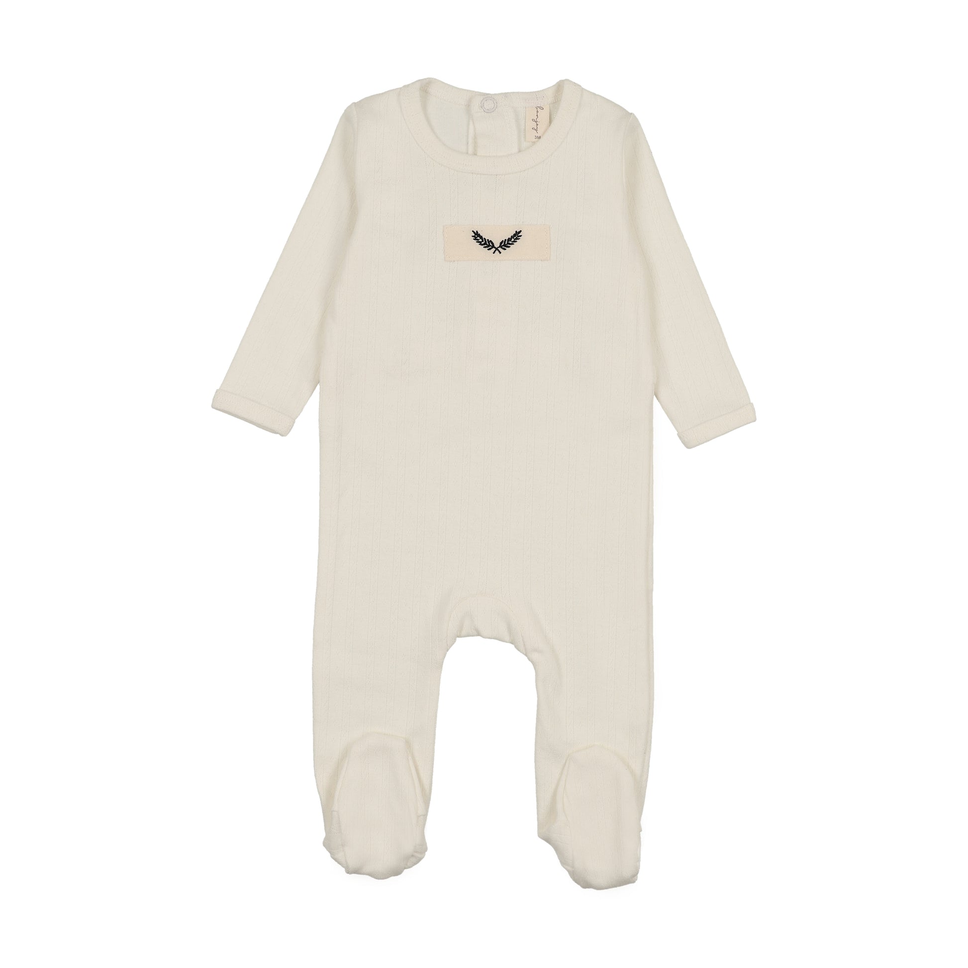 Bonjoy Pointelle Garden Footie - FW25 -
