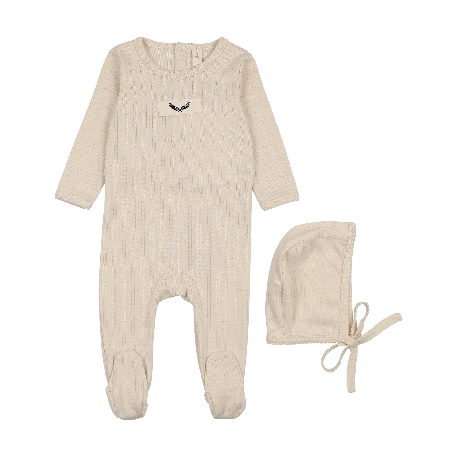 Bonjoy Pointelle Garden Footie - FW25 -