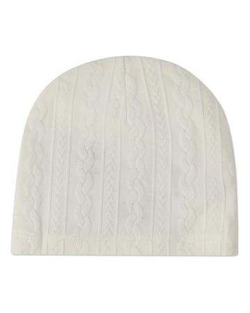 MiniMoi Faux Cable Knit Footie Set - SS26 -