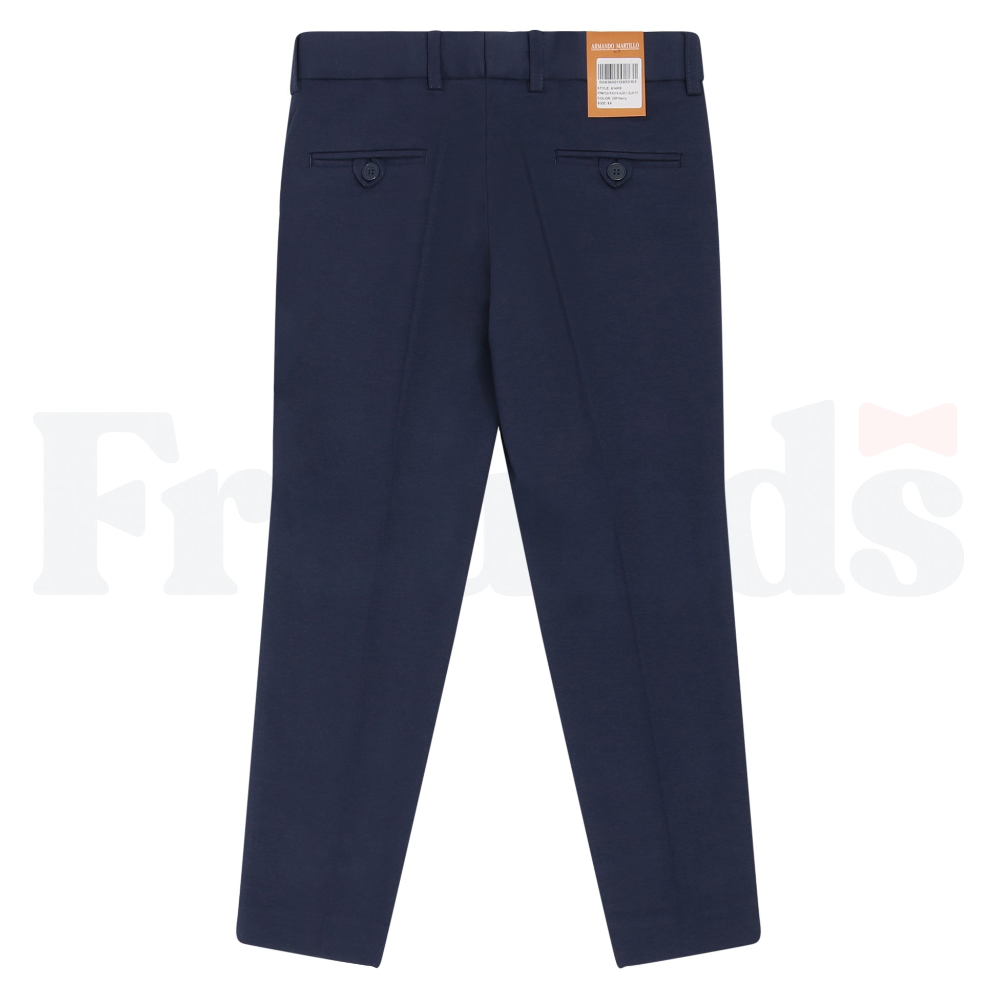 Armando Martillo Boys Stretch Pants - Husky Slim Fit - 614HS -