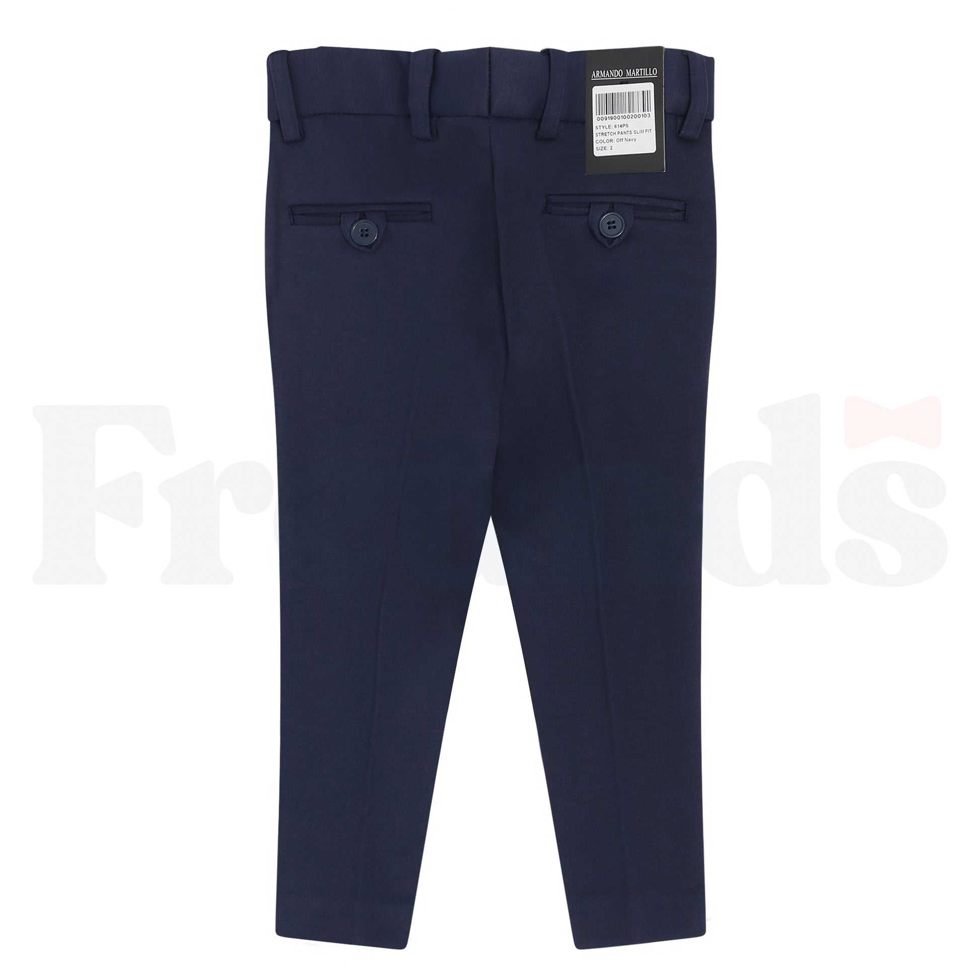 Armando Martillo Boys Stretch Pants - Slim Fit - 614PS -