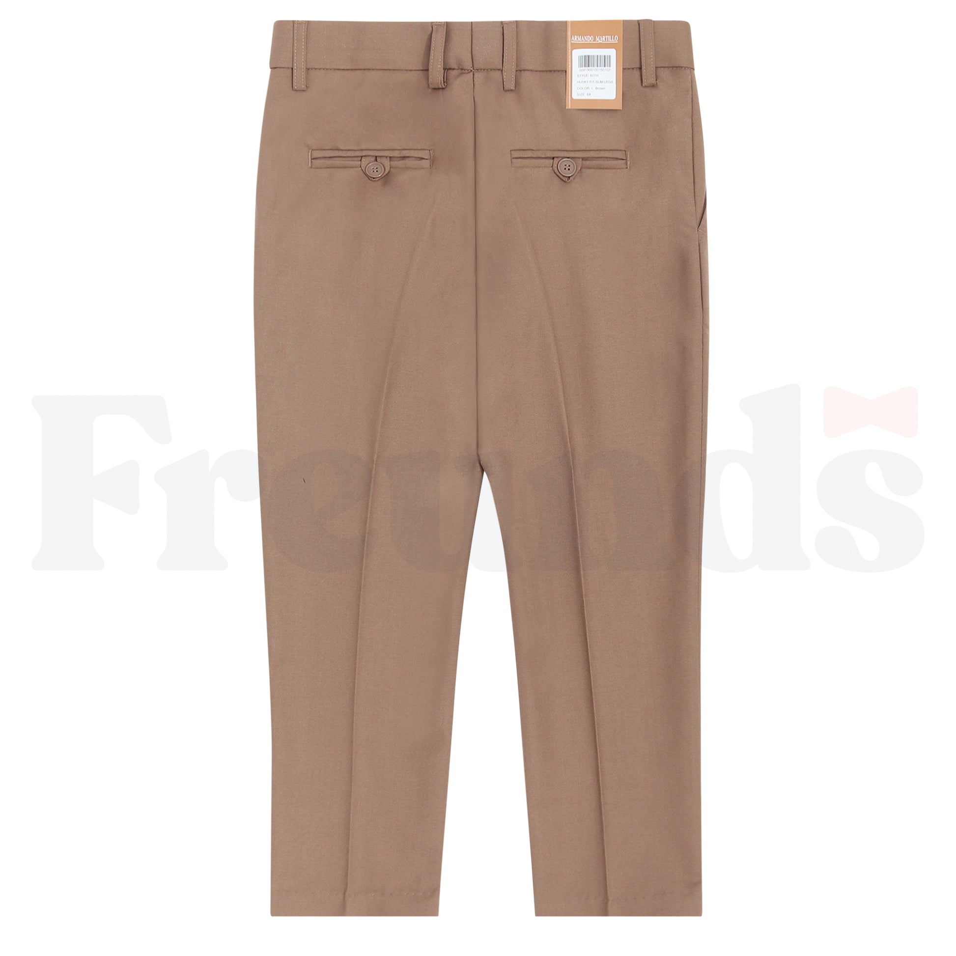 Armando Martillo Dress Pants - Husky Fit - Slim Legs - Adjustable Waist - 607H -