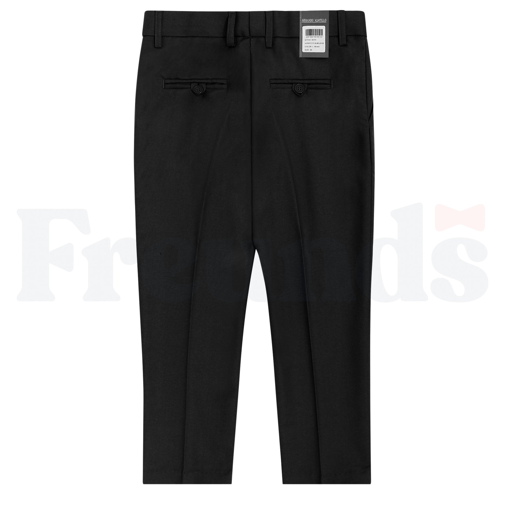 Armando Martillo Dress Pants - Husky Fit - Slim Legs - Adjustable Waist - 607H -