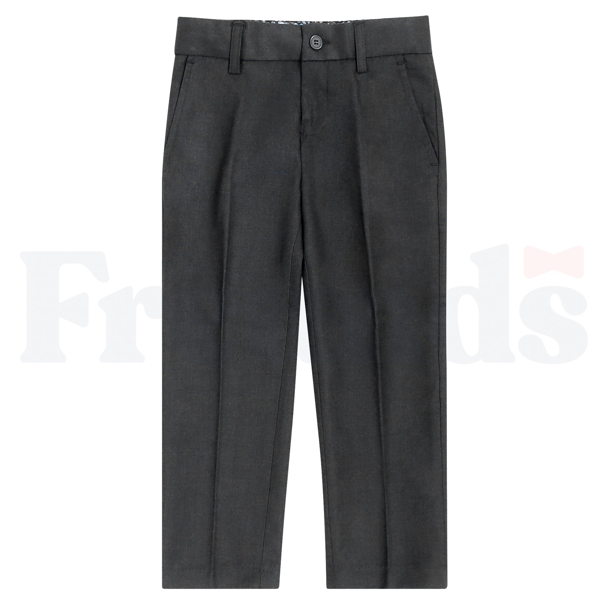 Armando Martillo Boys Dress Pants - Slim Fit - Adjustable Waist - Grey Collection - 603P -