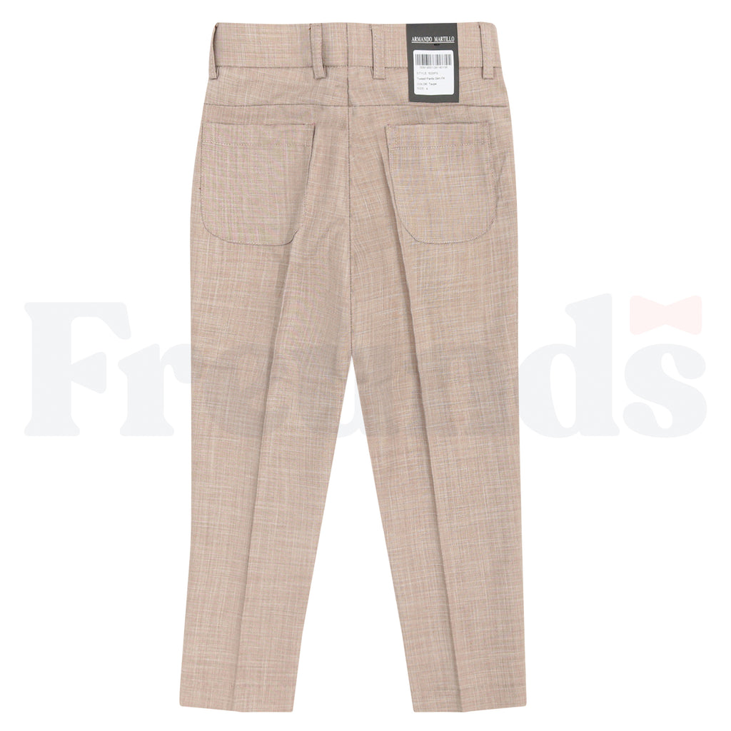 Armando Martillo Boys Tweed Dress Pants - Toddler Sizes - Slim Fit - 620PS -
