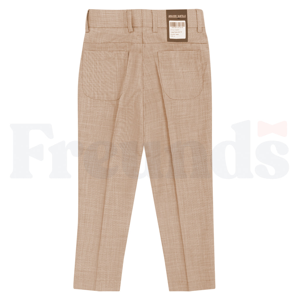 Armando Martillo Boys Tweed Dress Pants - Toddler Sizes - Slim Fit - 620PS -