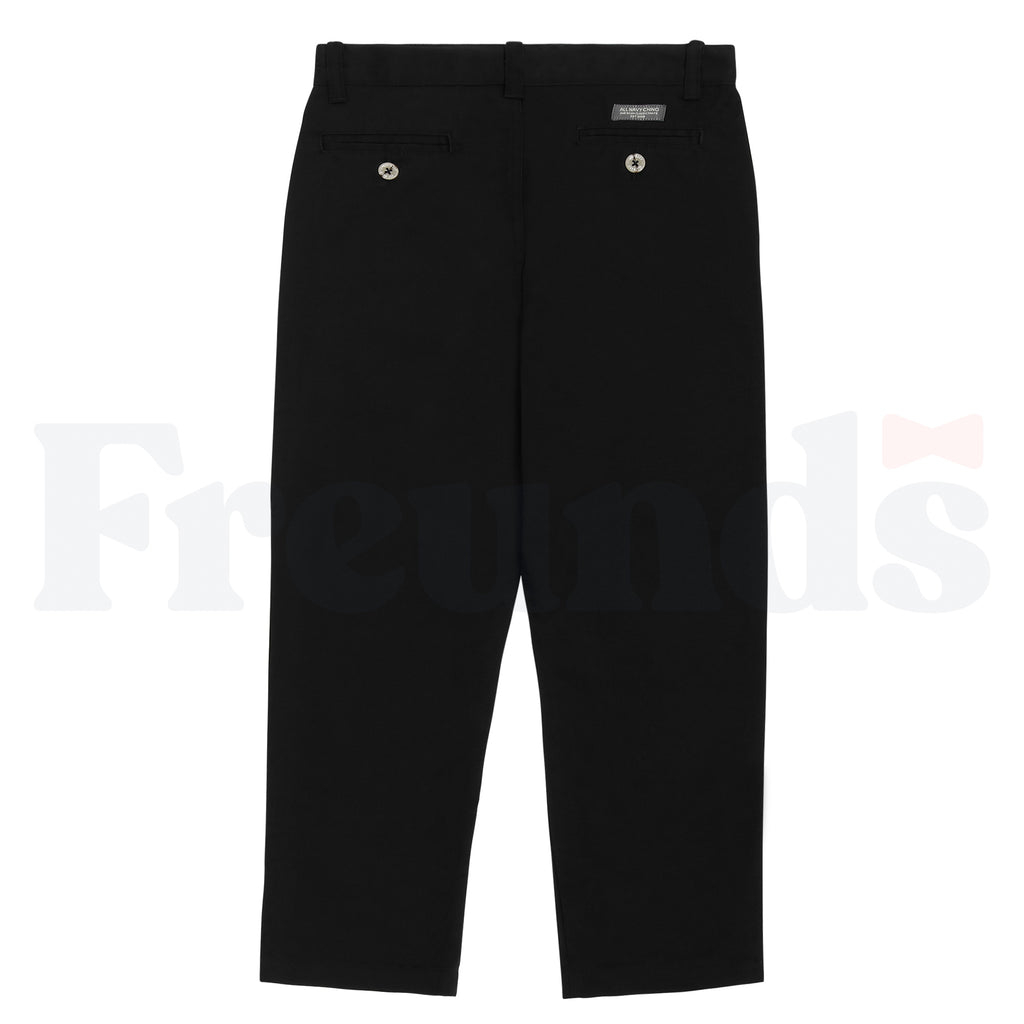 All Navy Boys Poly/Cotton Pants  - Husky Fit -