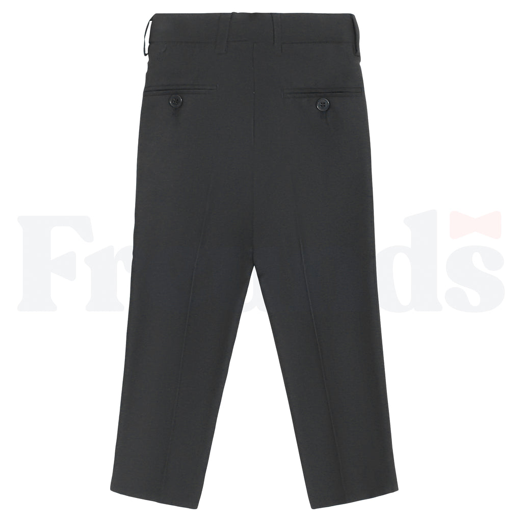 David Oliver Boys Dress Pants - Slim Cut - Grey Collection - Dillon -