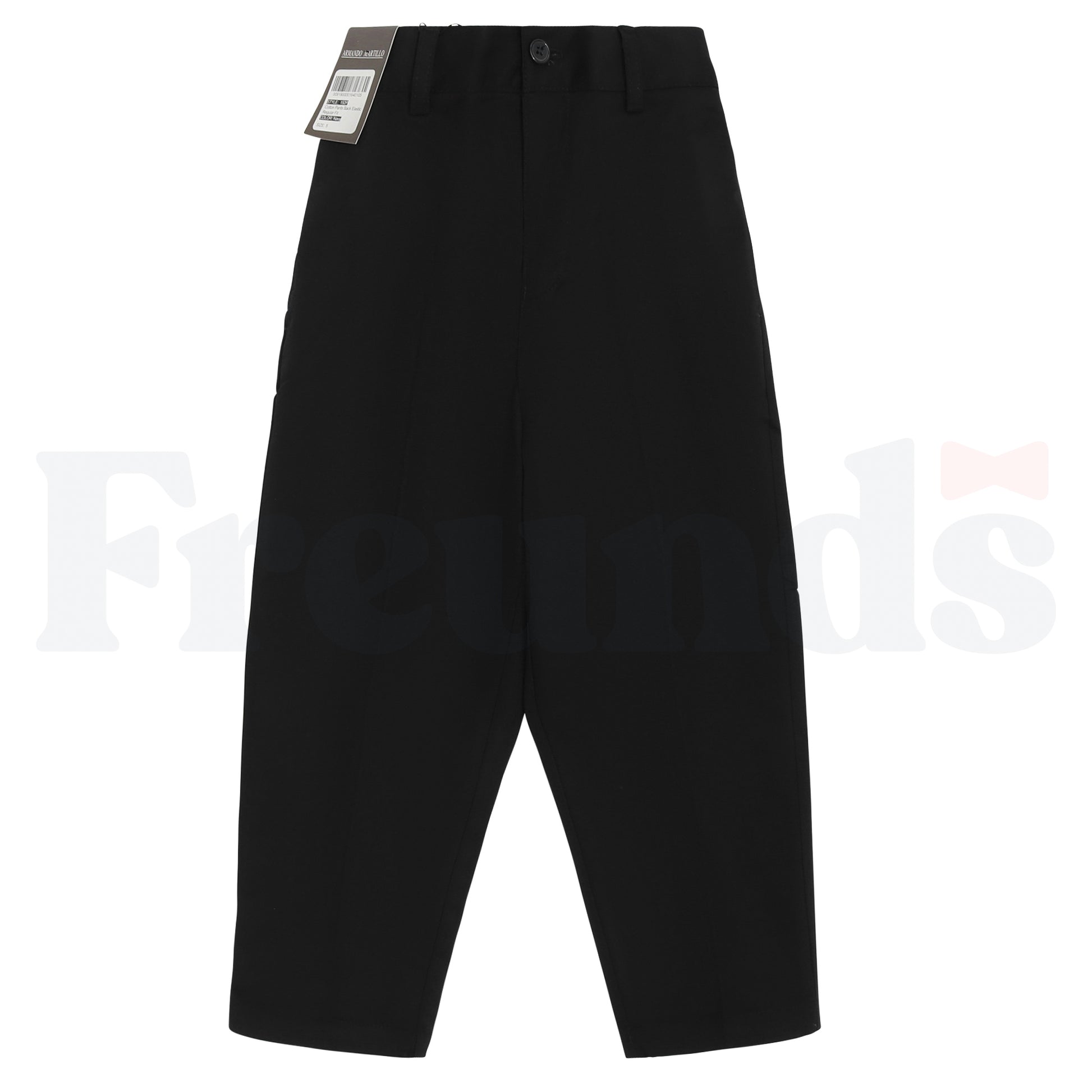 Armando Martillo Boys Poly/Cotton Pants - Regular Fit - Back Elastic - Flat Front - 152P -
