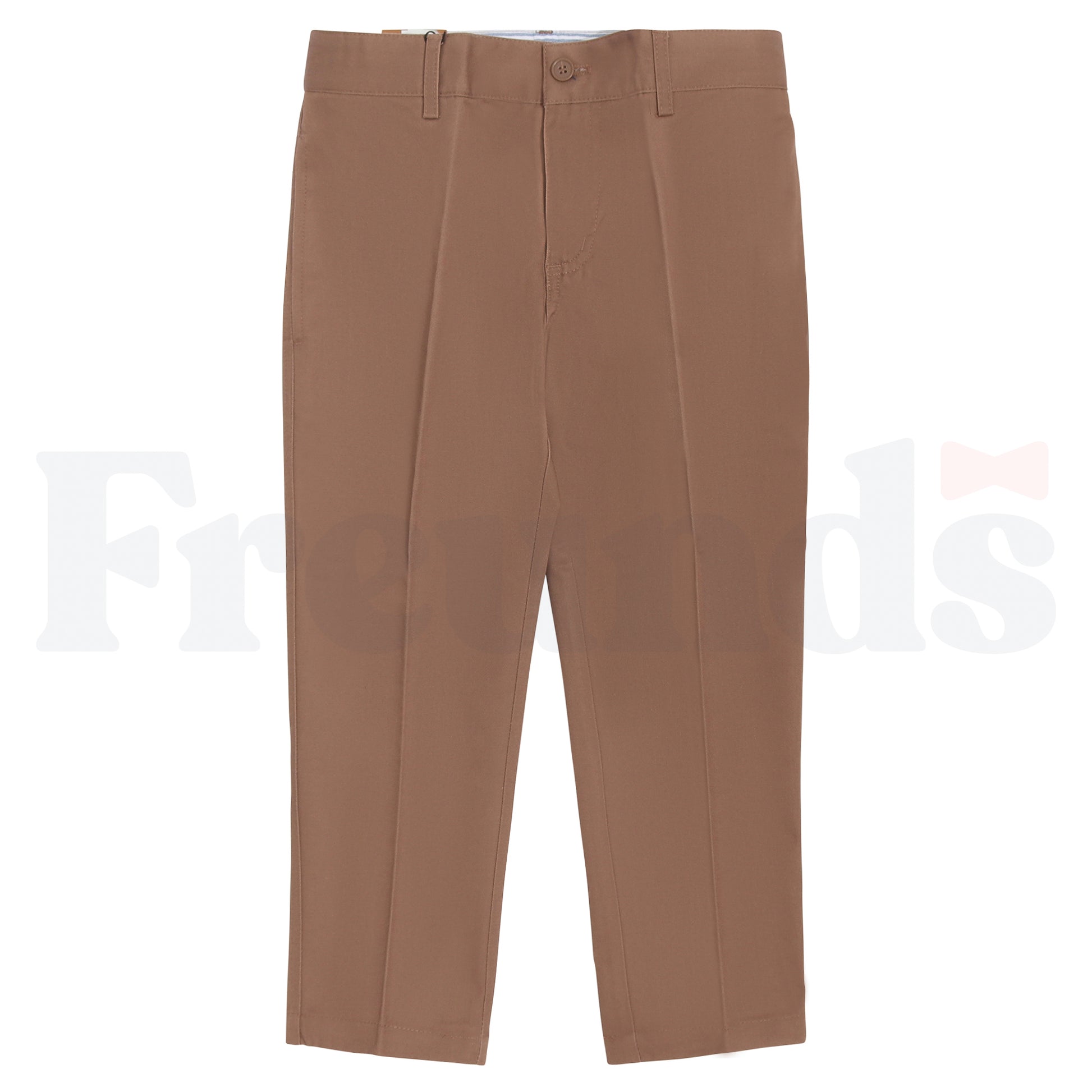 Armando Martillo Boys Poly/Cotton Pants - Husky Fit/Slim Legs - Brown Collection - 157H -
