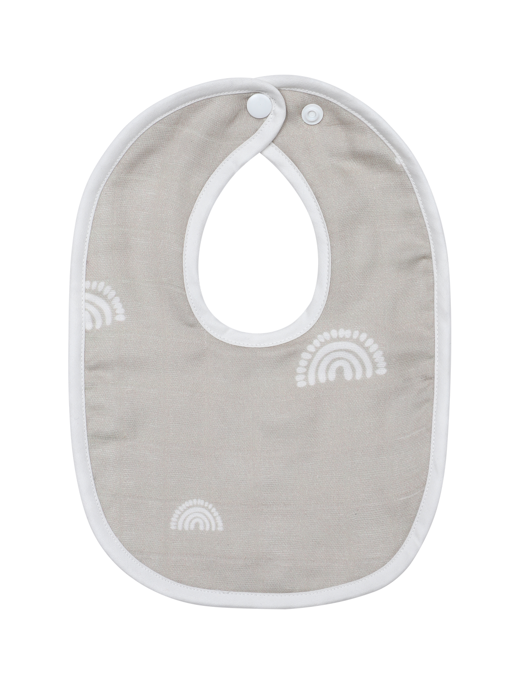 Little Pipers Rainbow Bib W/ Terry Back -