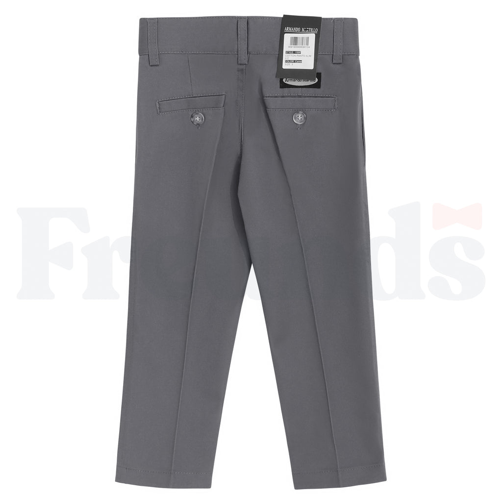 Armando Martillo Boys Poly/Cotton Pants - Slim Fit - 159P -