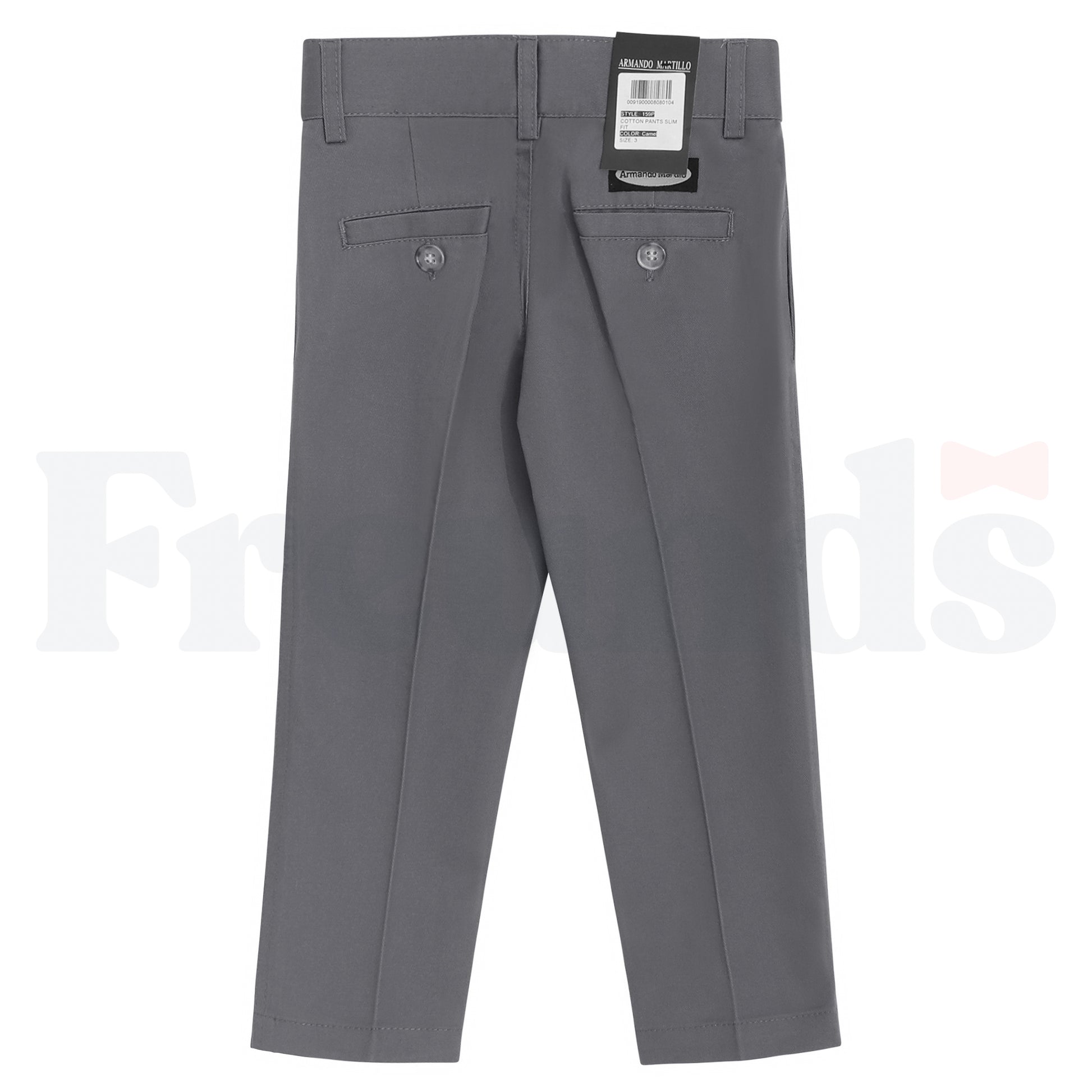 Armando Martillo Boys Poly/Cotton Pants - Slim Fit - 159P -