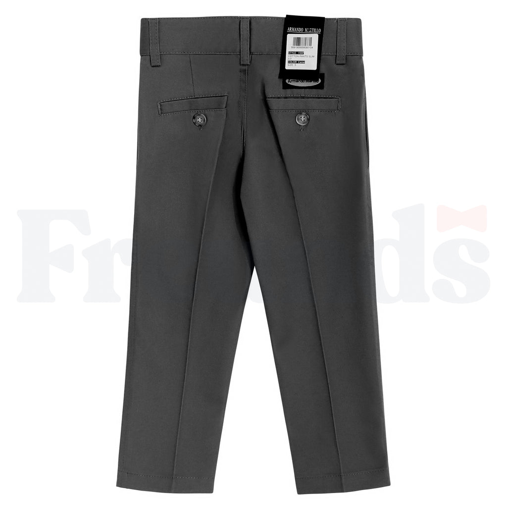 Armando Martillo Boys Poly/Cotton Pants - Slim Fit - 159P -