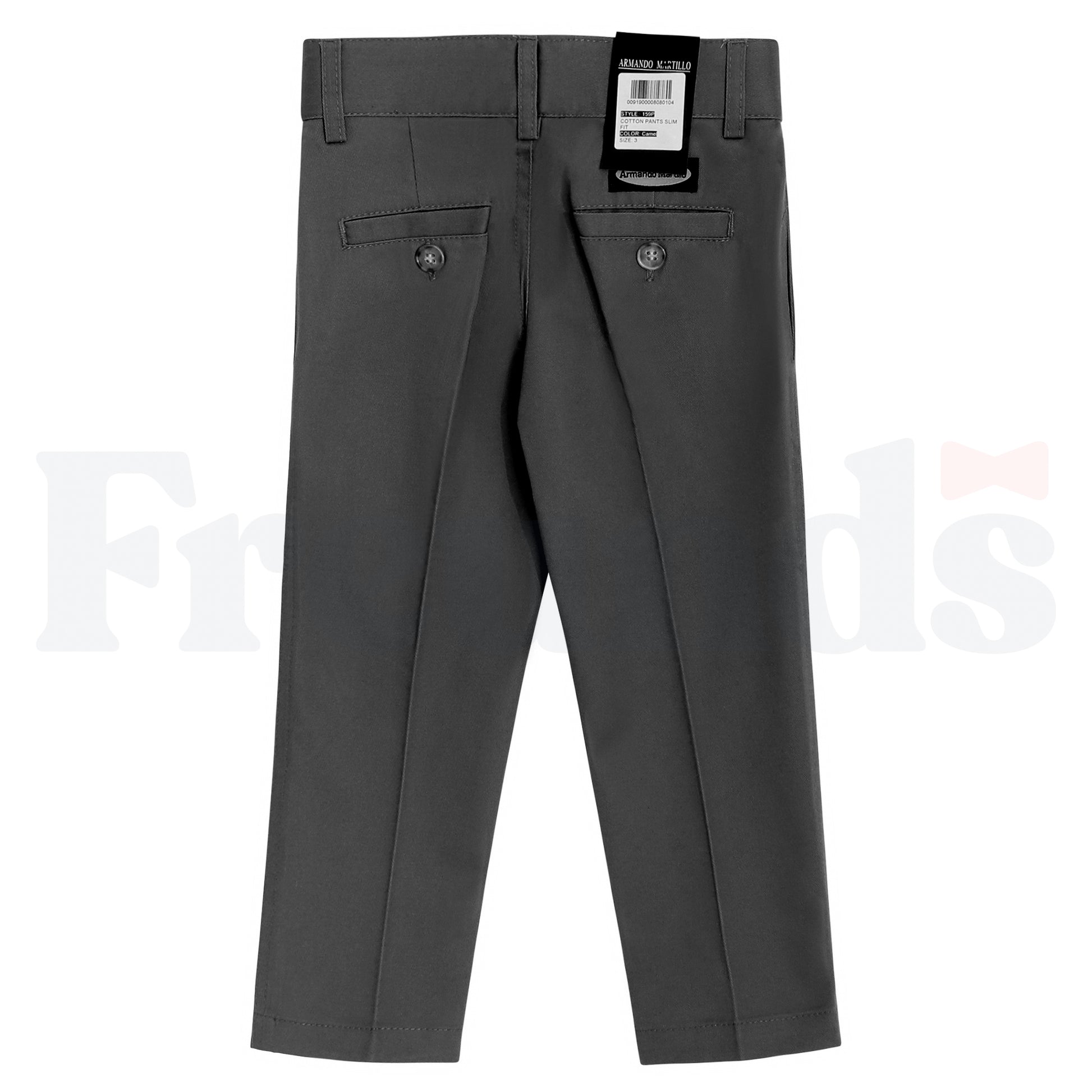 Armando Martillo Boys Poly/Cotton Pants - Slim Fit - 159P -