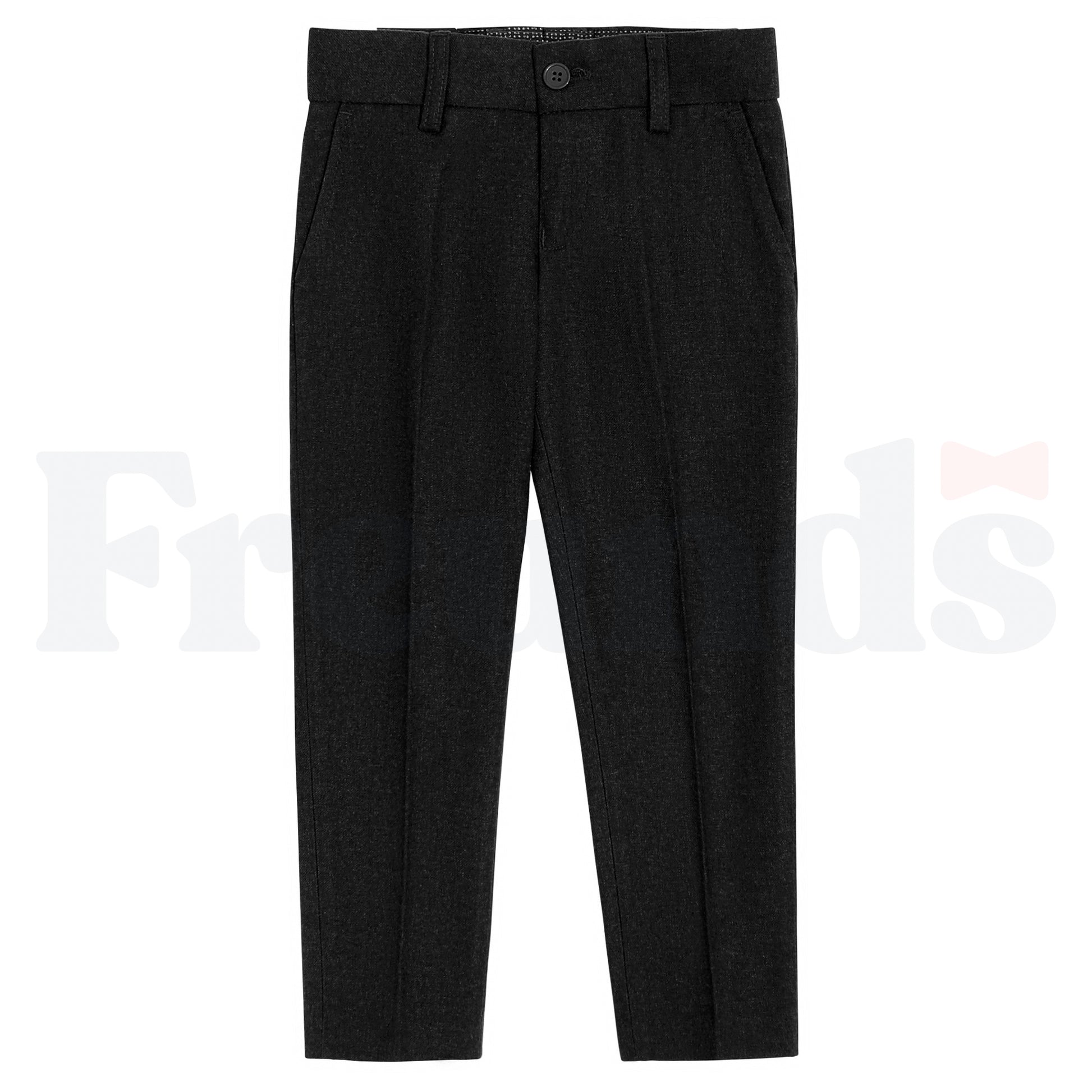 Armando Martillo Wool Look Dress Pants - Toddler Sizes - Adjustable Elastic - Slim Fit - 609S -