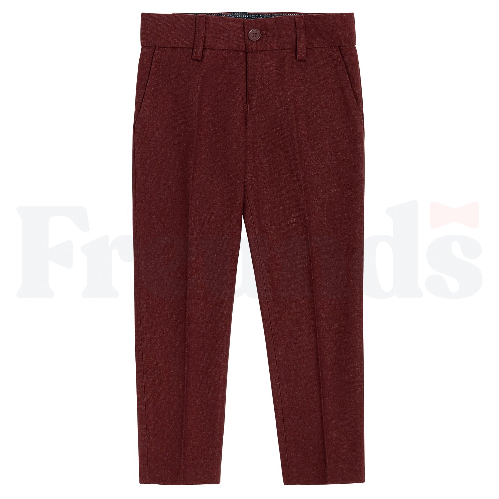 Armando Martillo Wool Look Dress Pants - Toddler Sizes - Adjustable Elastic - Slim Fit - 609S -