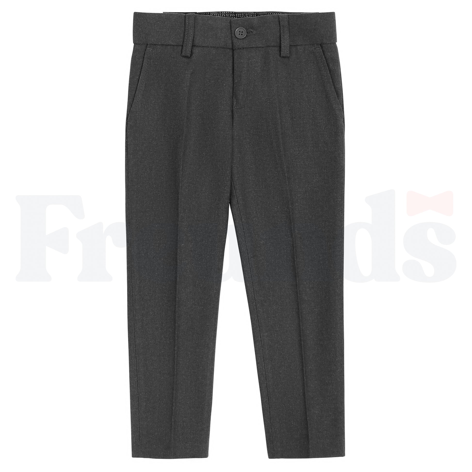 Armando Martillo Wool Look Dress Pants - Toddler Sizes - Adjustable Elastic - Slim Fit - 609S -