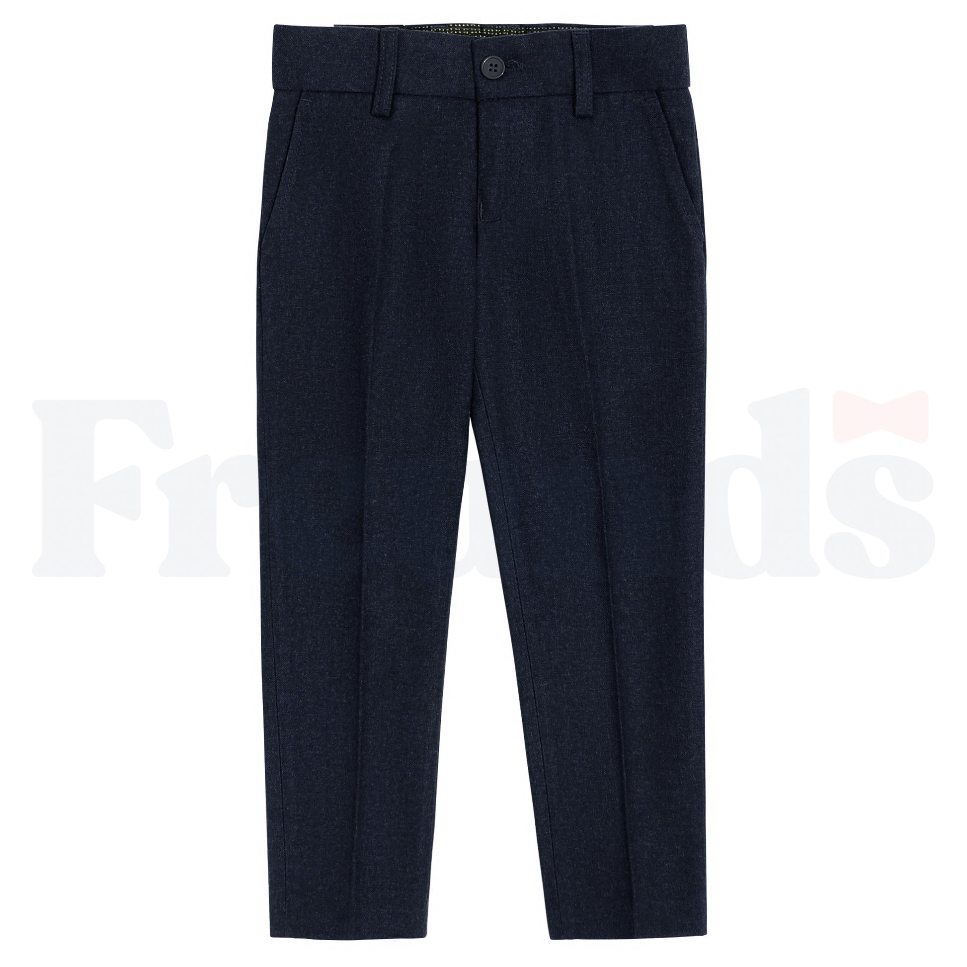 Armando Martillo Wool Look Dress Pants - Toddler Sizes - Adjustable Elastic - Slim Fit - 609S -