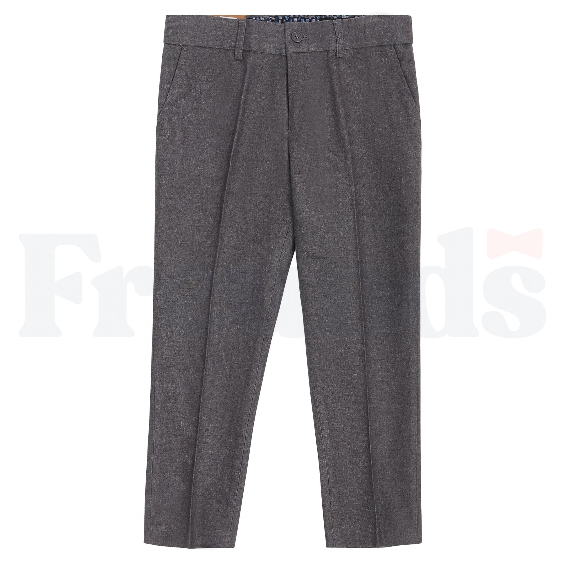 Armando Martillo Wool Look Dress Pants - Adjustable Elastic - Husky Fit / Slim Leg - 609HS -