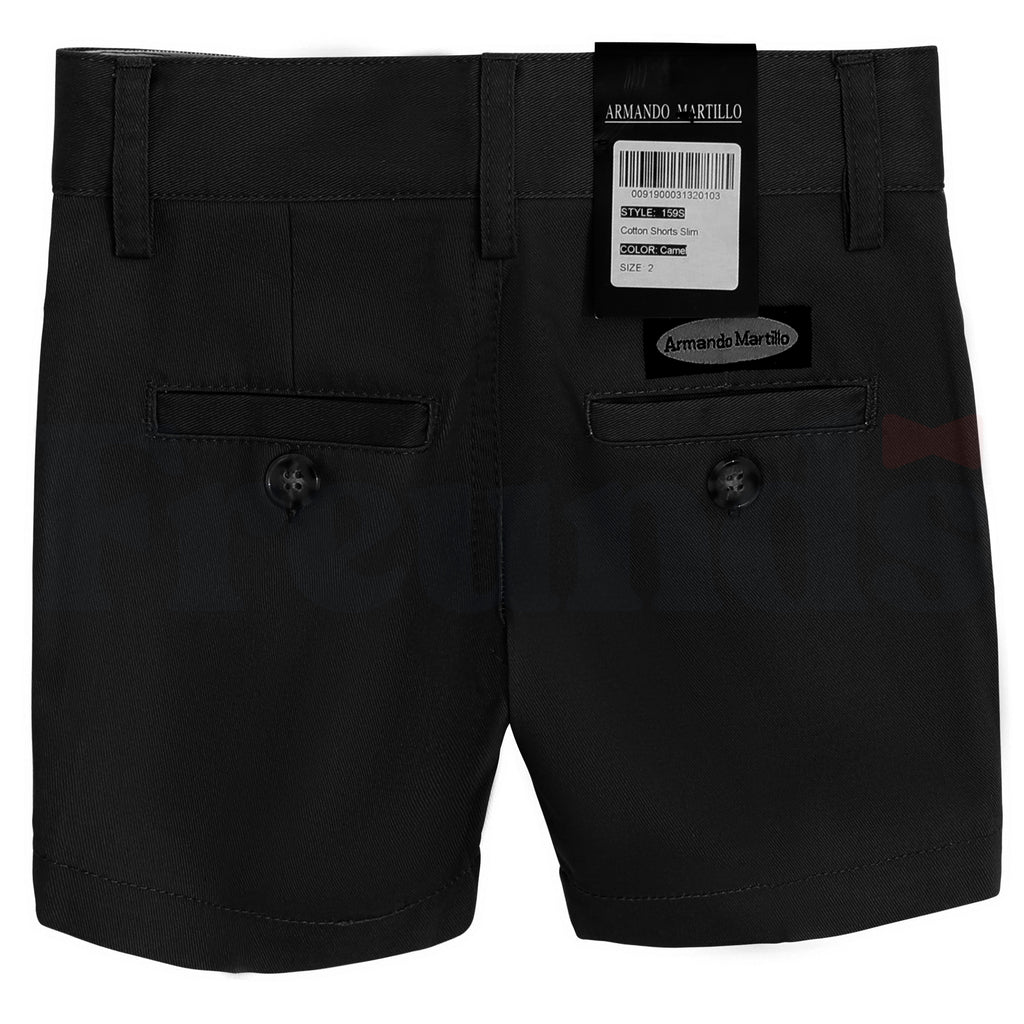 Armando Martillo Boys Poly/Cotton Shorts - Toddler Sizes - Slim Fit  - 159S -