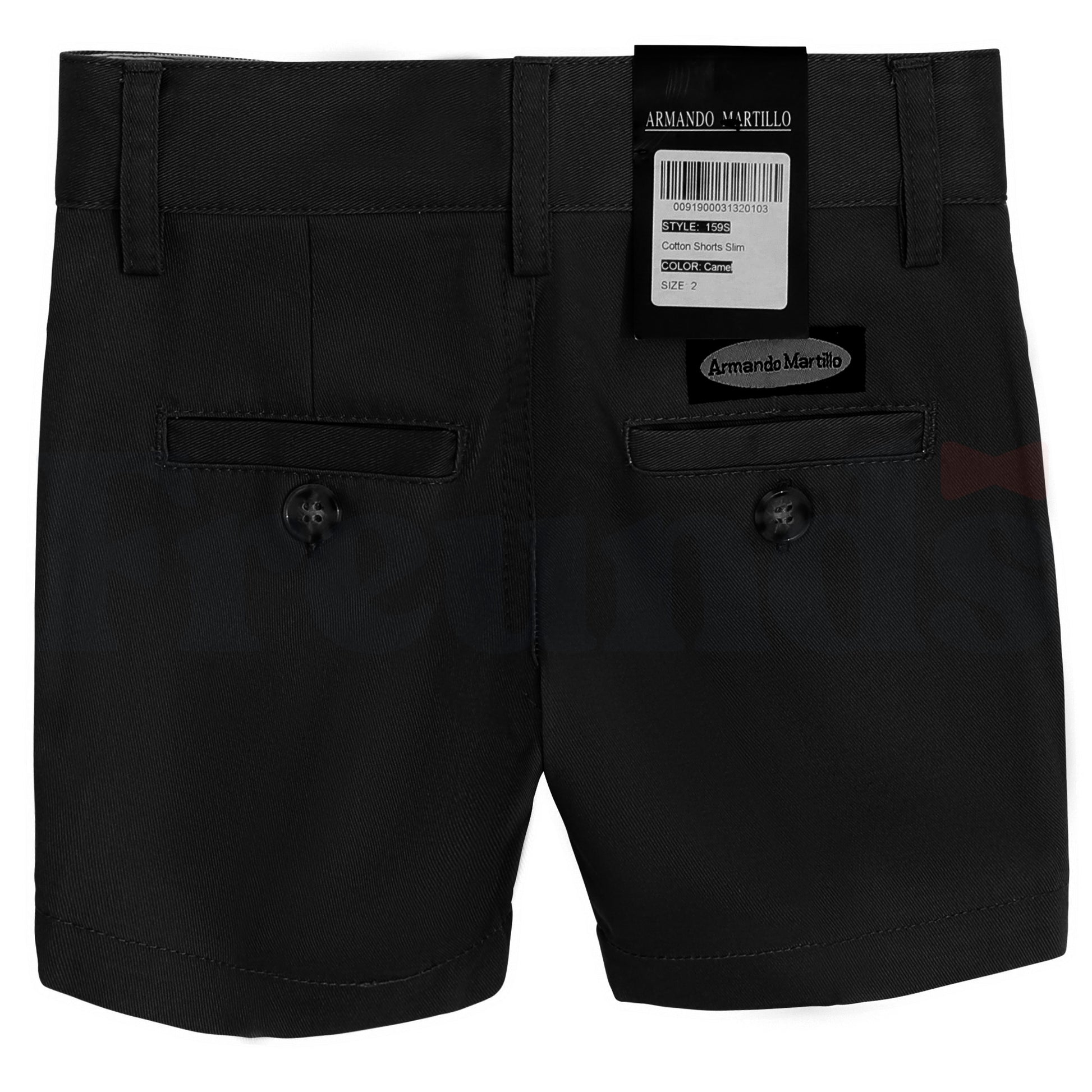 Armando Martillo Boys Poly/Cotton Shorts - Toddler Sizes - Slim Fit  - 159S -