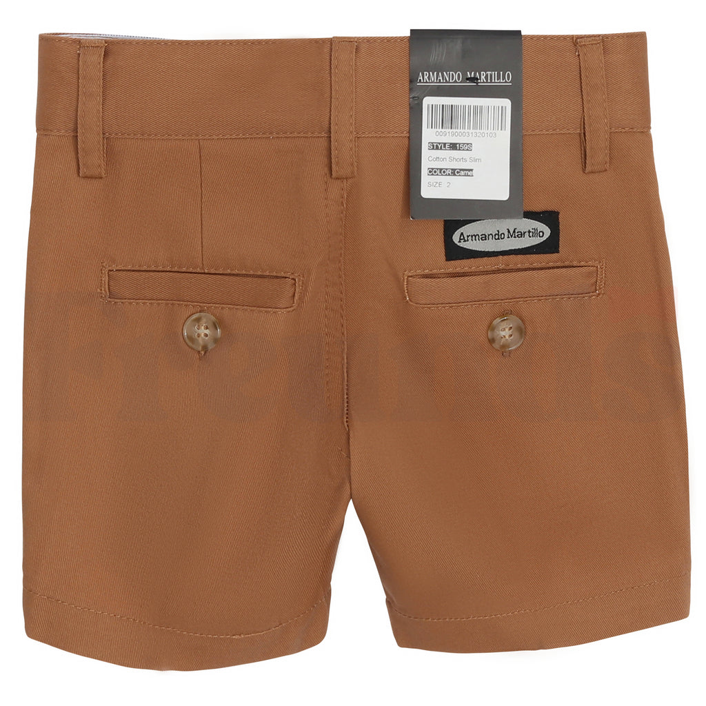 Armando Martillo Boys Poly/Cotton Shorts - Slim Fit  - 159S -