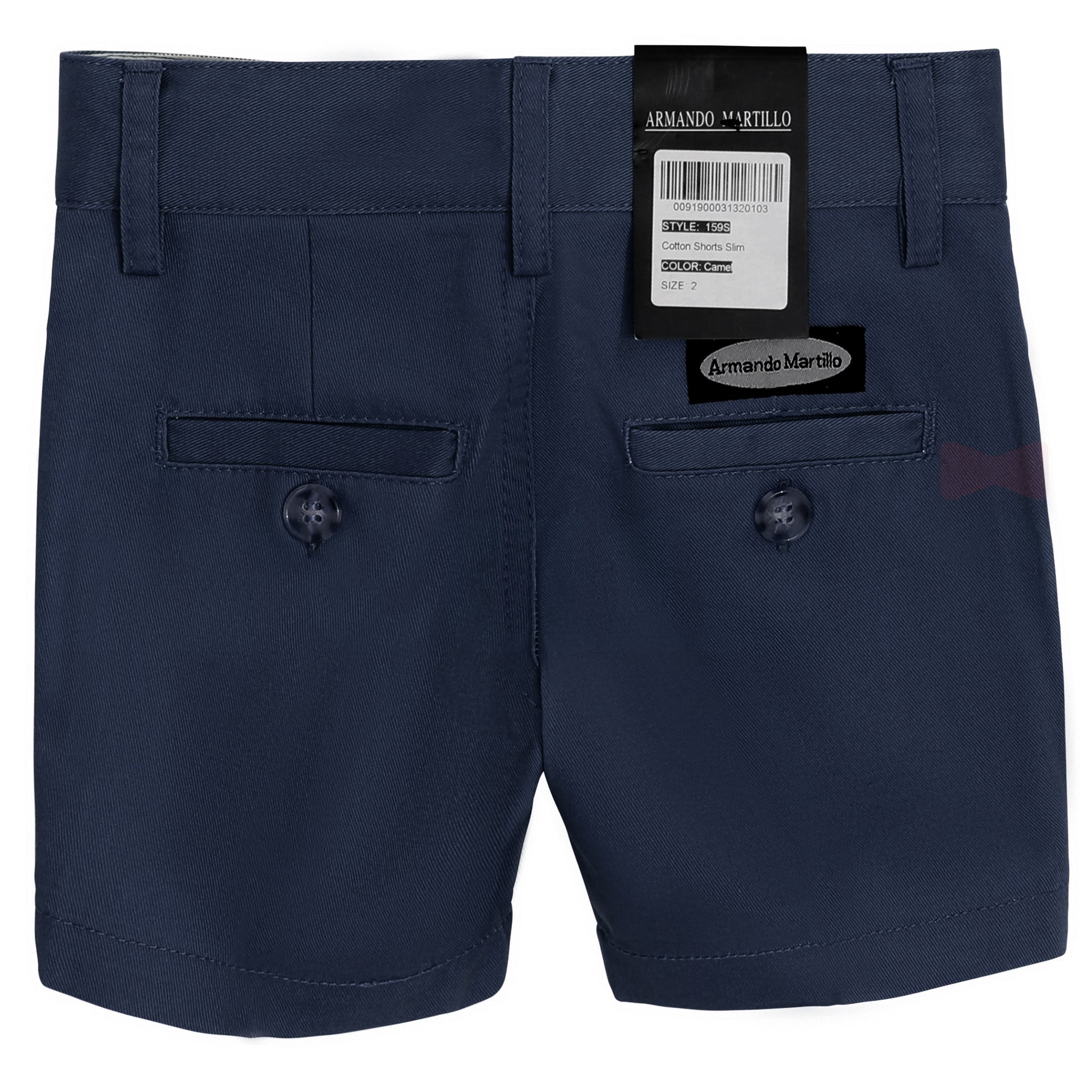 Armando Martillo Boys Poly/Cotton Shorts - Slim Fit  - 159S -