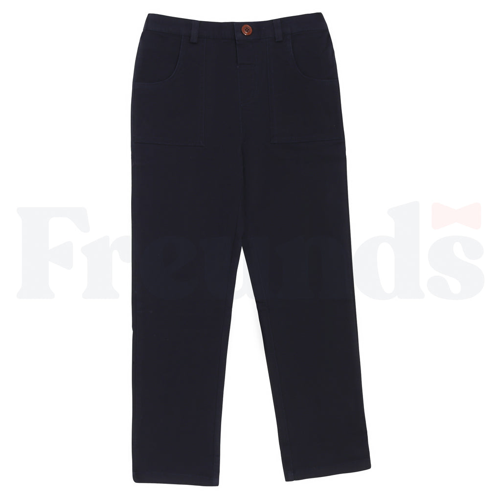 1984 Boys Cotton Pants - W/Zipper & Side Pockets - 2600L -