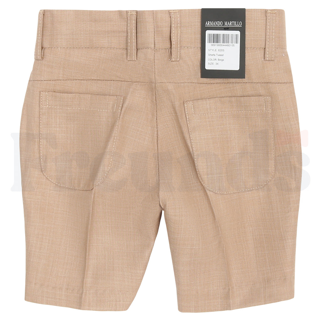 Armando Martillo Boys Tweed Dress Shorts - 620S -